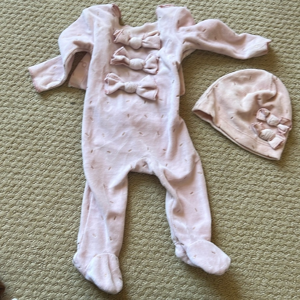 Baby velour set
